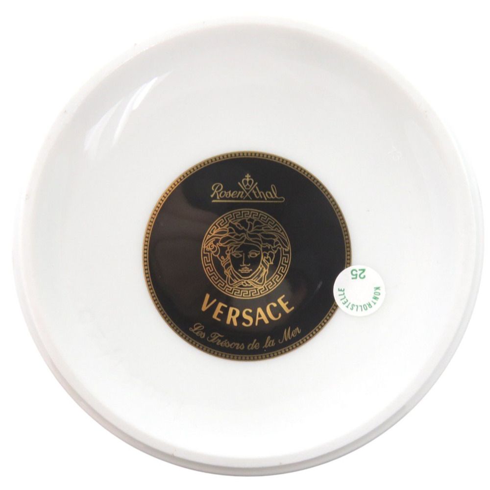 未使用 ヴェルサーチ 花瓶 Vasenserie Les Tresors de la Mer