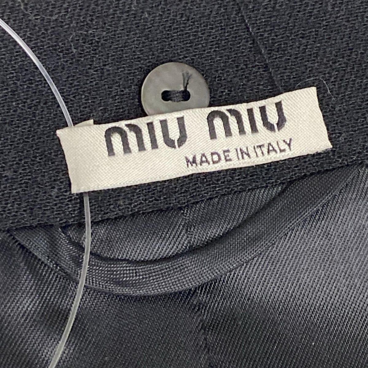 miumiu ミュウミュウ コート 38サイズ miu 極美品◎正規品 イタリア製 MIUMIU ミュウミュウ MS1455