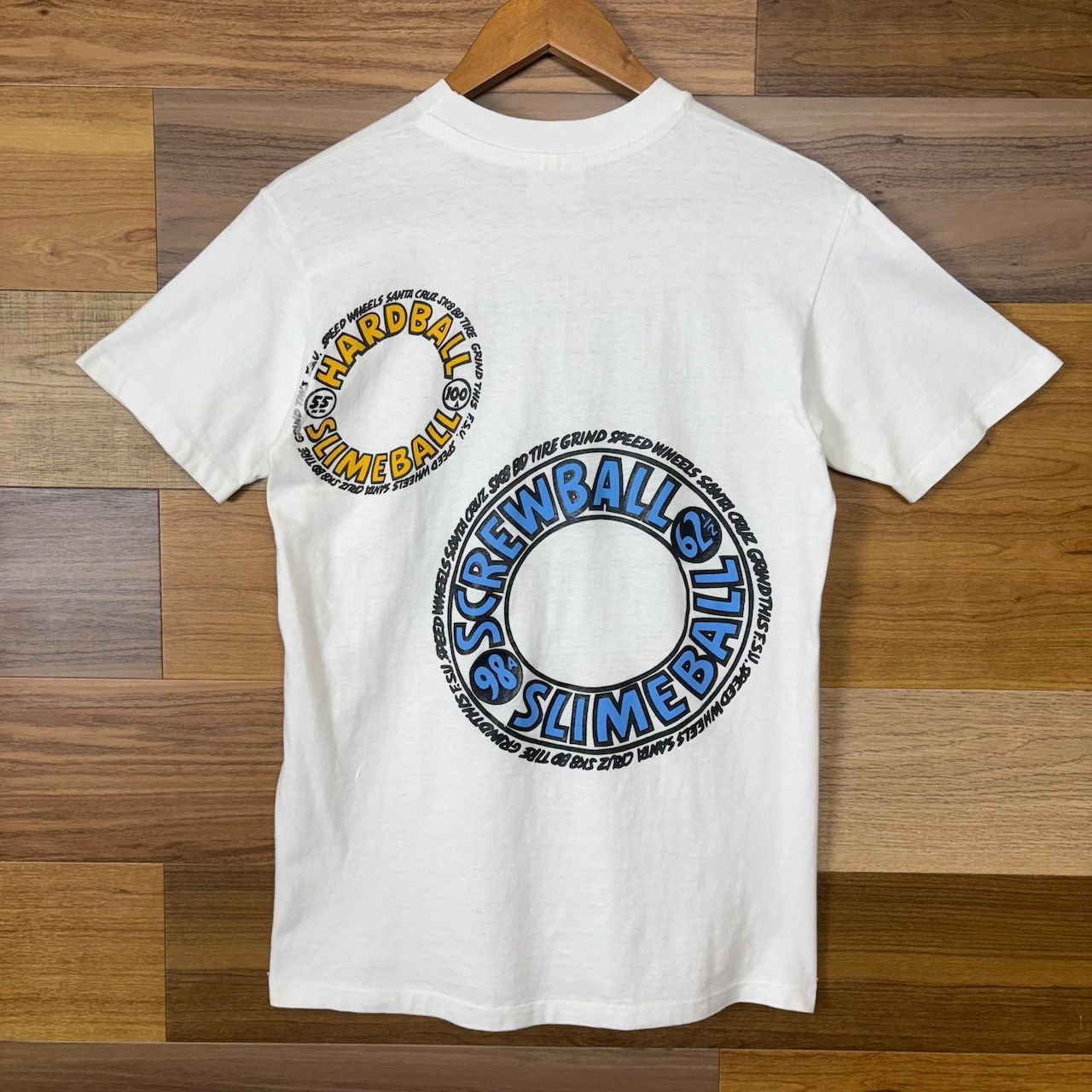 USA製 80s SLIMEBALL スライムボール マルチ プリント T-sh Tシャツ 