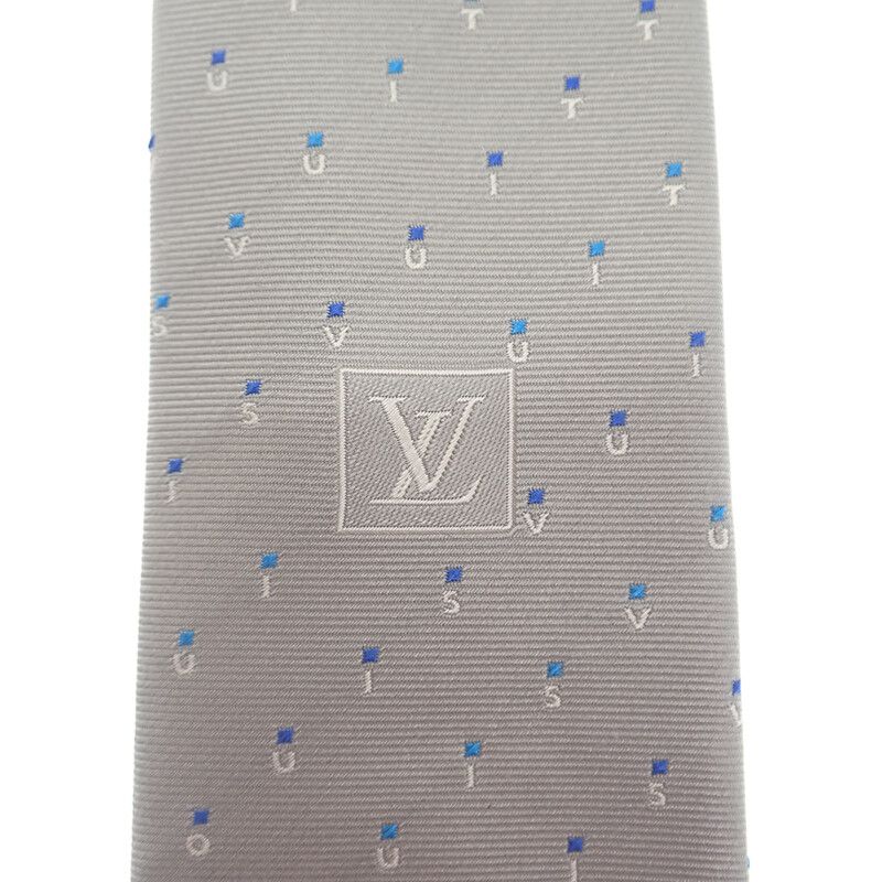 LOUIS VUITTON クラヴァット LVスペリング M77847 ネクタイ LOUIS VUITTON クラヴァット LVスペリング M77847 ネクタイ