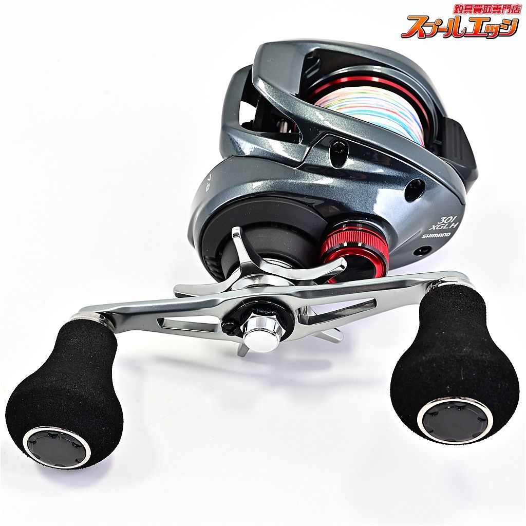 スコーピオンMD 301XGLH 美品 シマノ 25 スコーピオン MD 301XGLH LEFT 左 リール ベイト