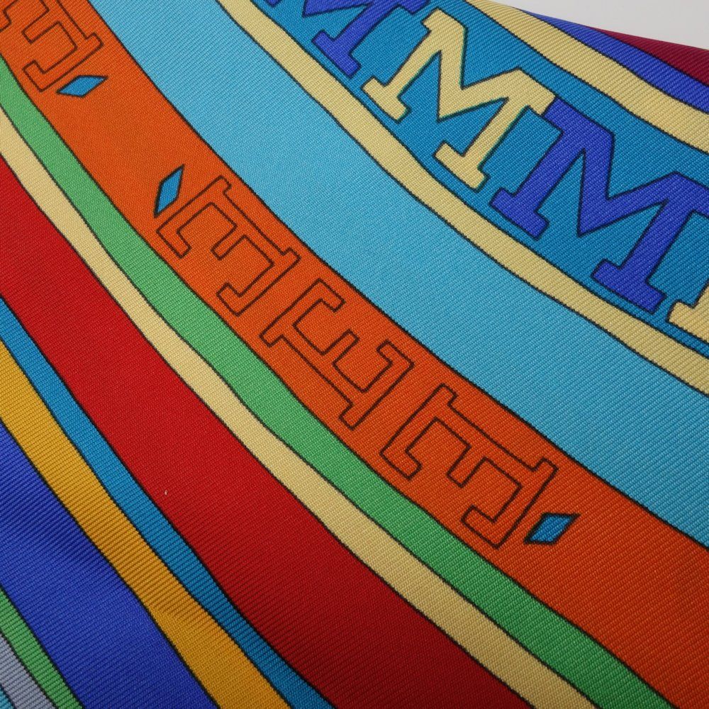 HERMES エルメス スカーフ カレ90 フランスパリス24Fbg シルク