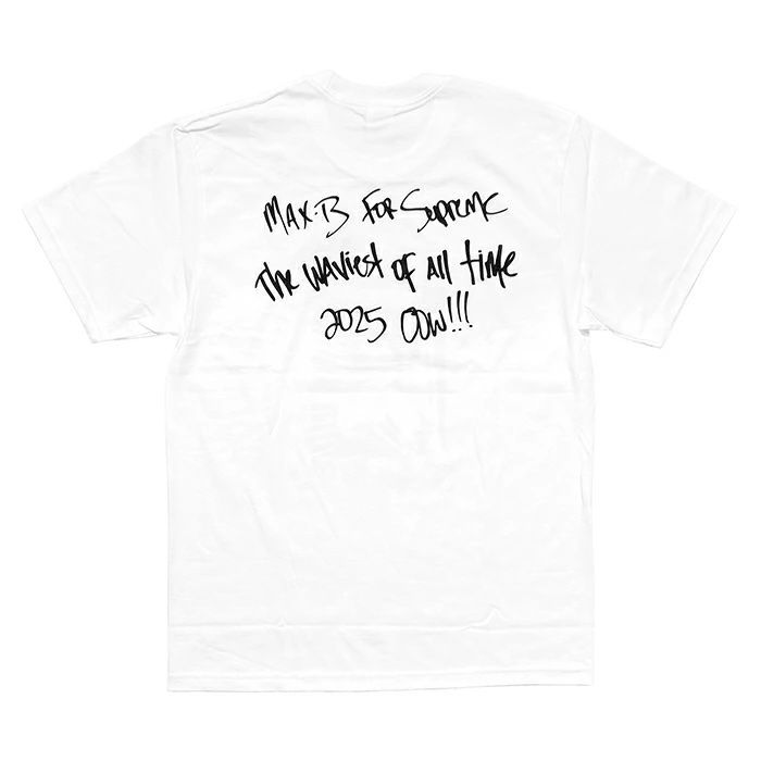 送料無料 メンズ Tシャツ ホワイト Supreme シュプリーム Max B Tee 