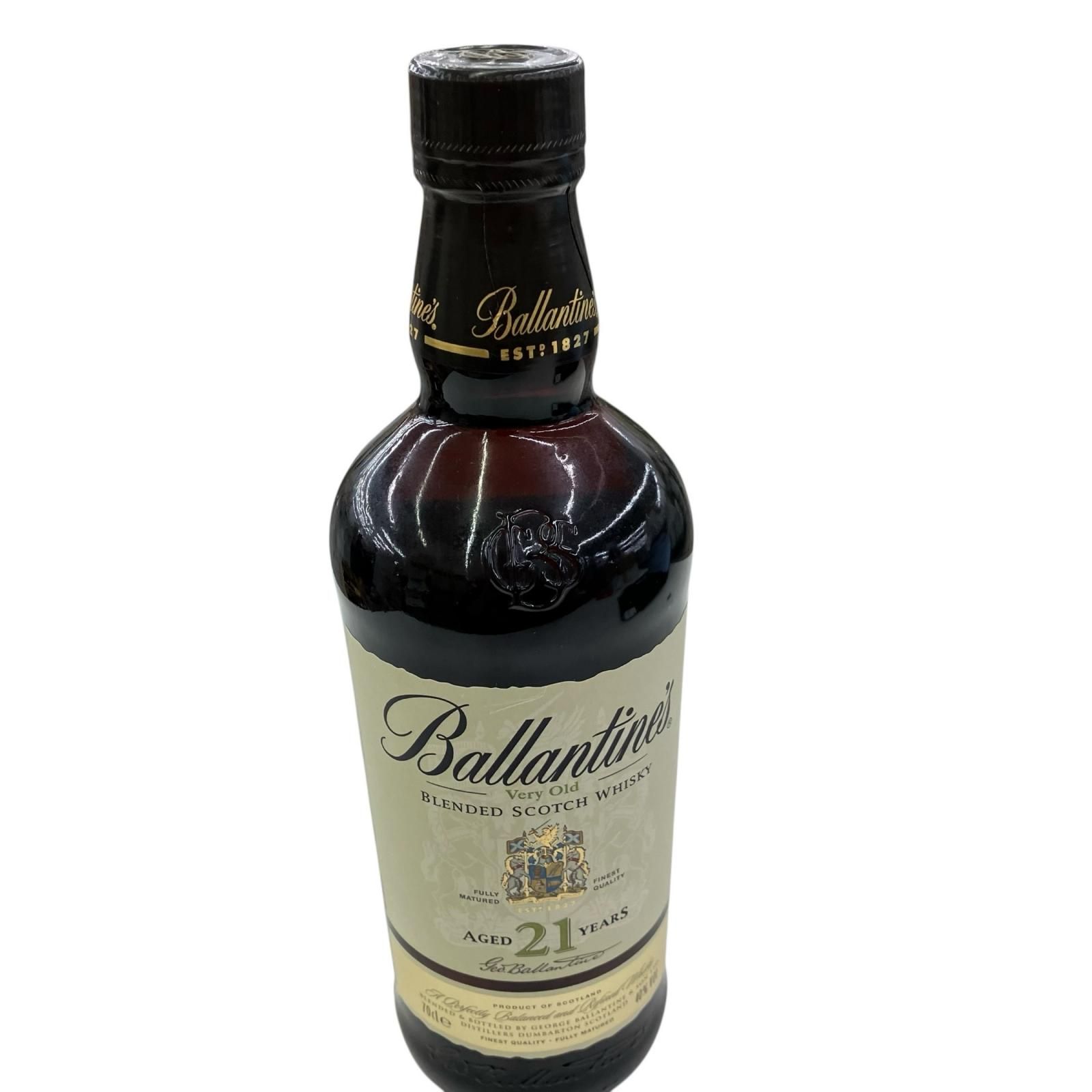 186000 Ballantines バランタイン 21年 ベリーオールド ウイスキー