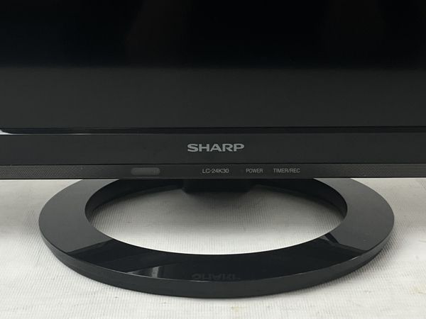 【中古】2015年製 SHARP 液晶テレビ LC-24K30 SHARP LC-24K30 液晶テレビ 2015年製