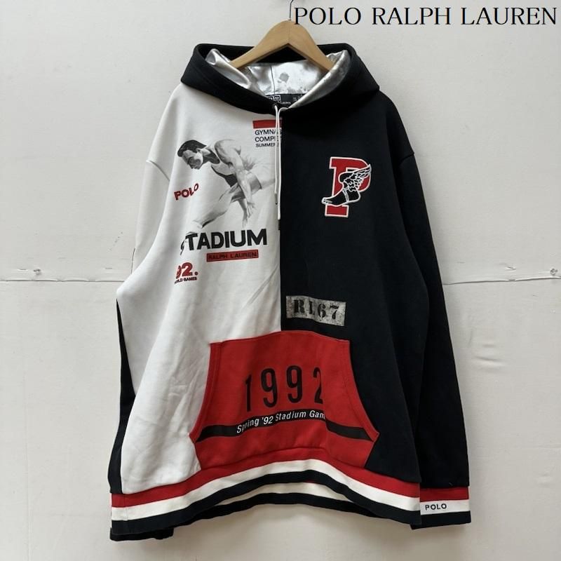 POLO RALPH LAUREN ポロラルフローレン パーカー 長袖 WINTER STADIUM 1992 復刻 パーカー - メルカリ