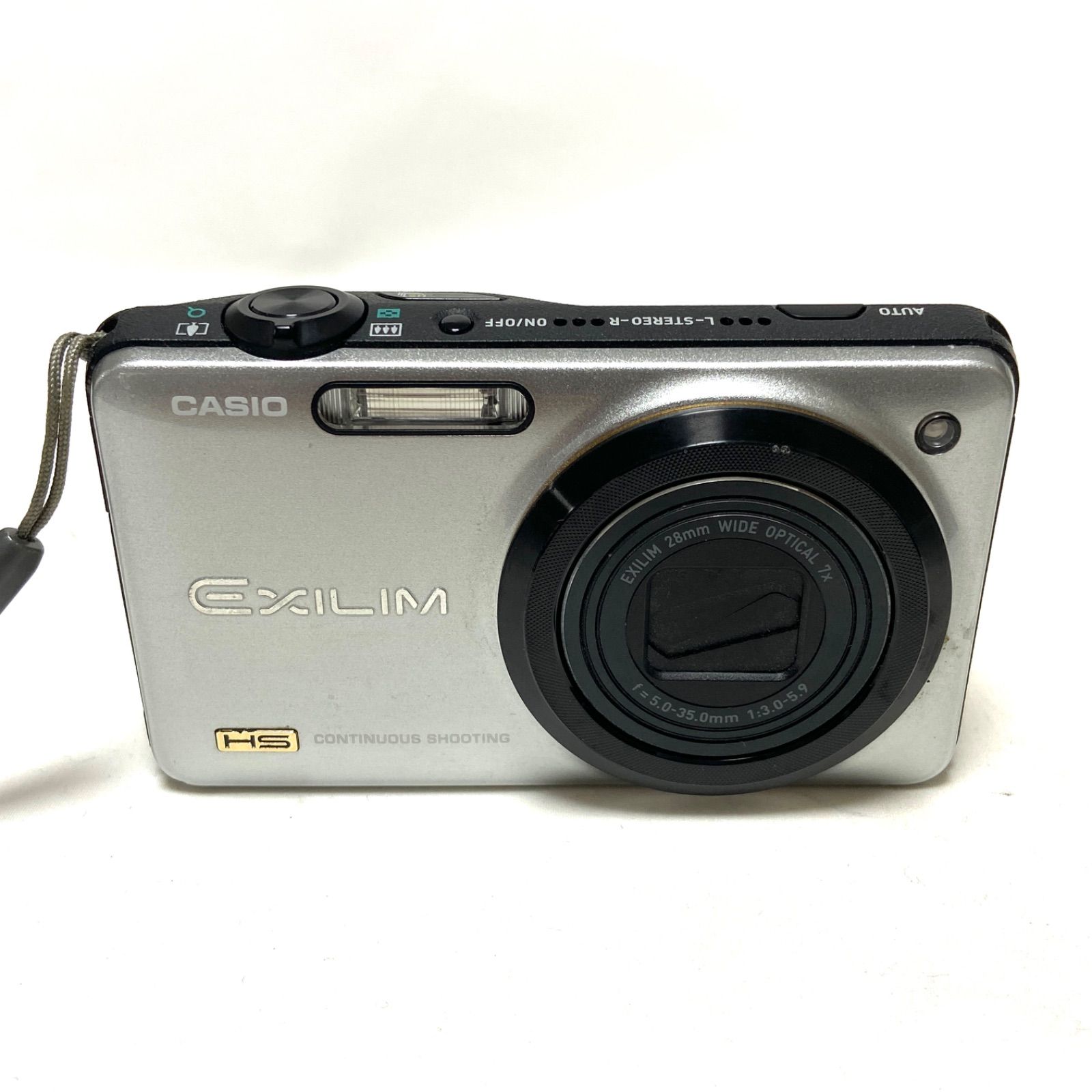 CASIO EXILIM EX-ZR10 シルバー 訳あり カシオ エクシリム コンパクト