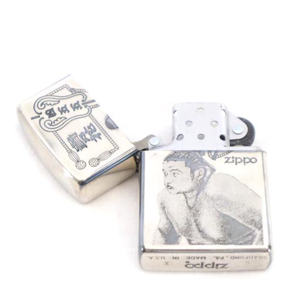 ジッポー 90s 1994年 USA製 貴乃花 オイルライター 銀 ZIPPO メンズ