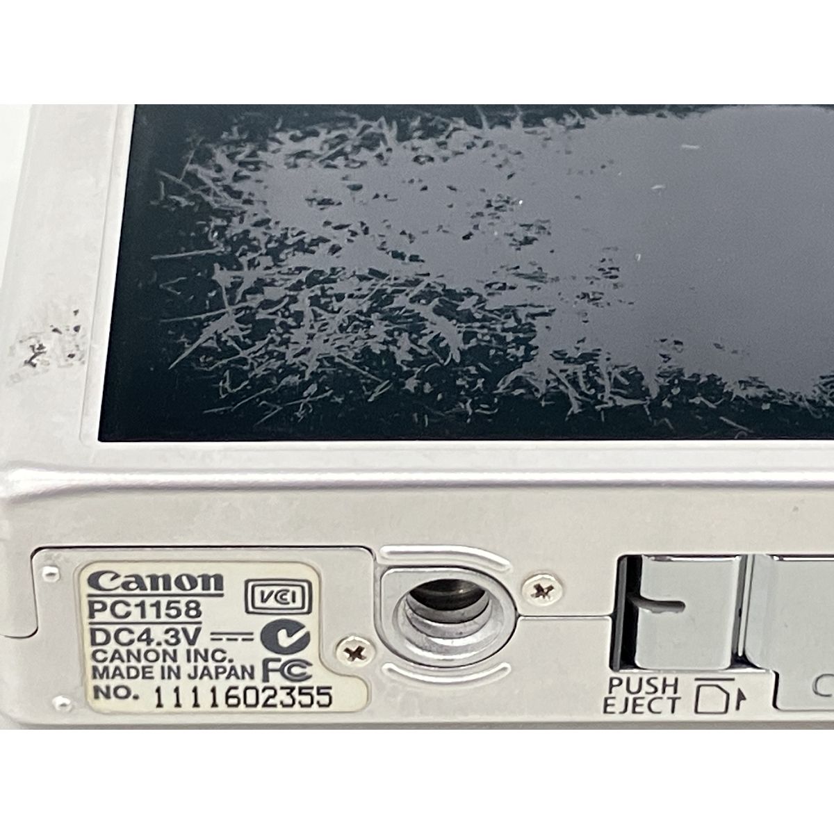 【ジャンク】Canon キャノン デジカメ IXY L3 ビデオカメラ Canon キャノンIXY DIGITAL 60 PC1158 コンパクト デジタル