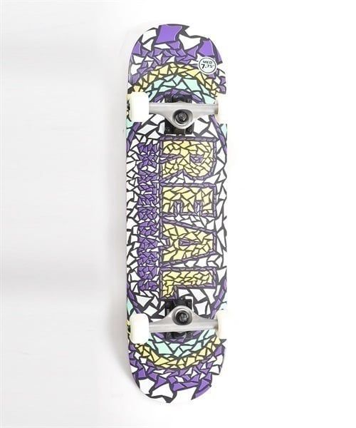 【ムラスポ公式】スケートボード コンプリートセット REAL リアル MOSAIC OVAL MD 7.75  完成品 組み立て調整済み