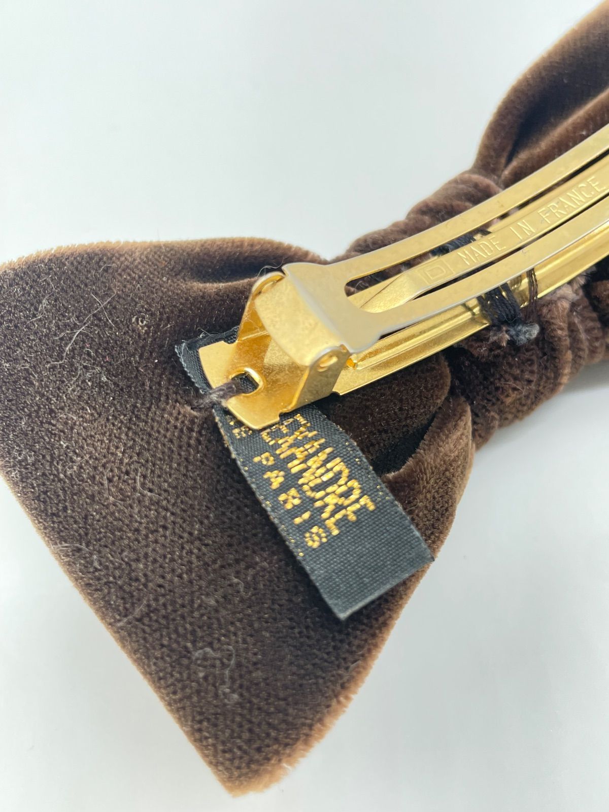 CS1584 B アレクサンドルドゥパリ バレッタ ベルベット ベロア