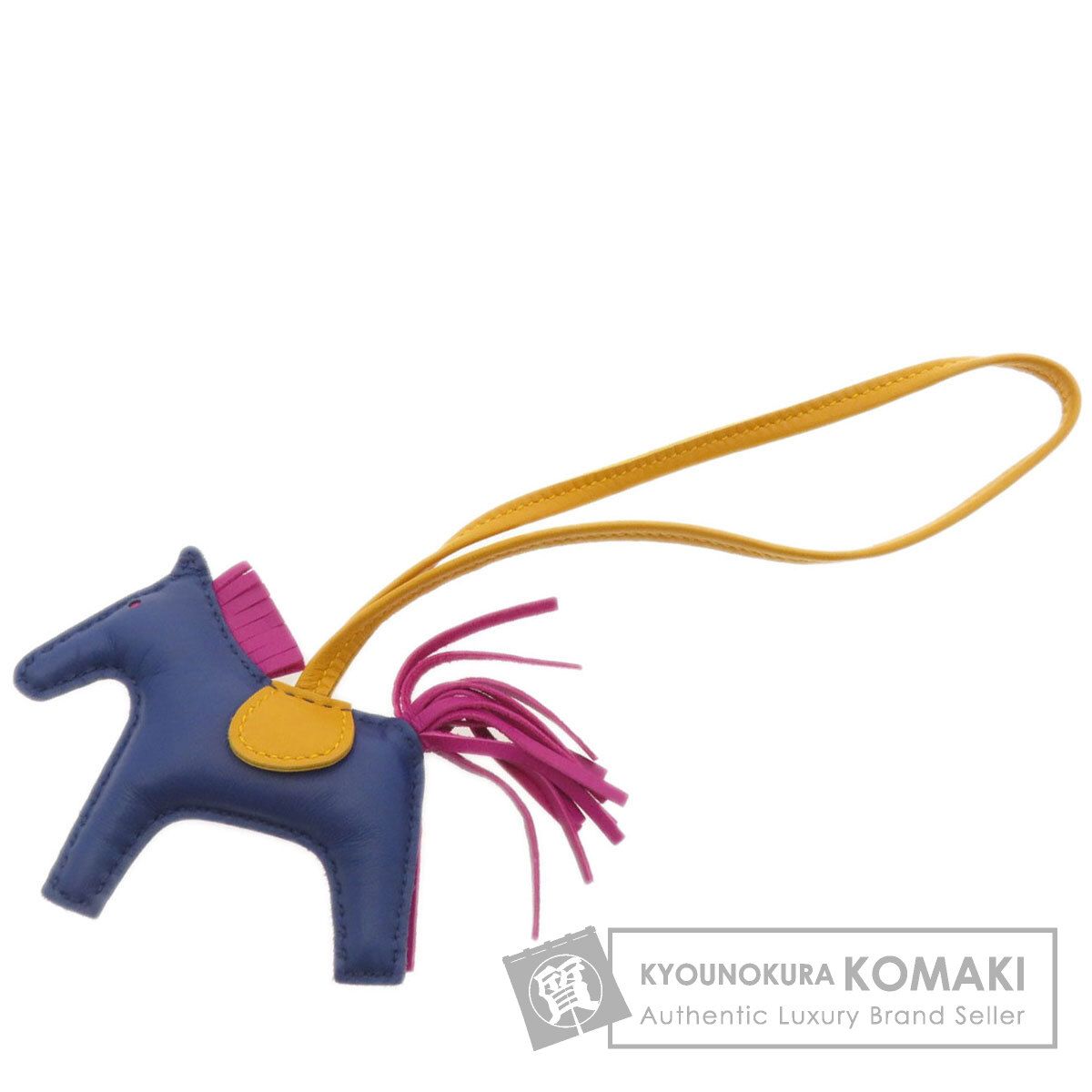 エルメス ロデオチャームPM アニョーミロ Z刻印 熱っぽい 馬 バッグ 
