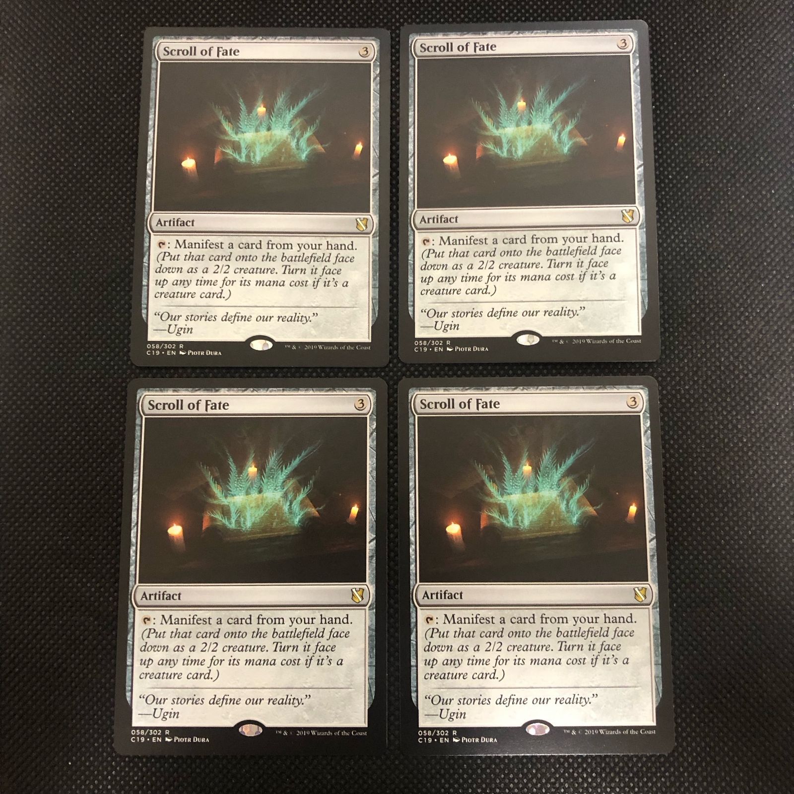 MTG 運命の巻物 / Scroll of Fate 英語版 4枚 - メルカリ