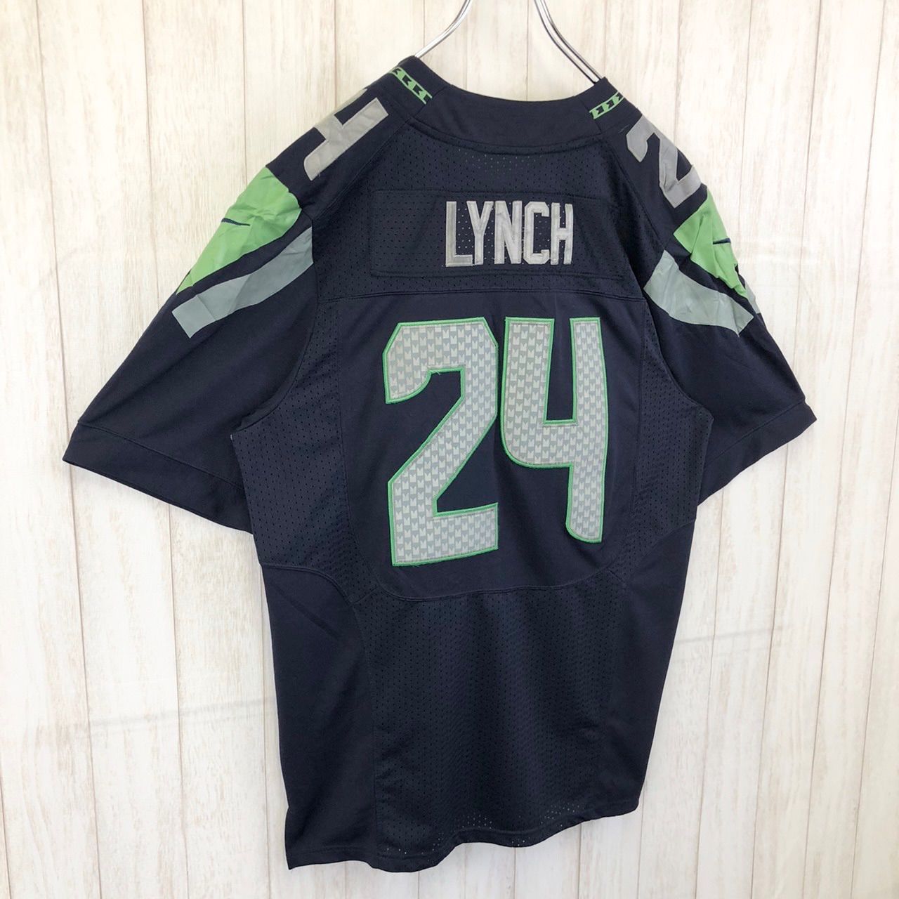 NFL シアトル・シーホークス リンチ アメフトユニフォーム 24 NFL シアトル・シーホークス リンチ アメフトユニフォーム 24