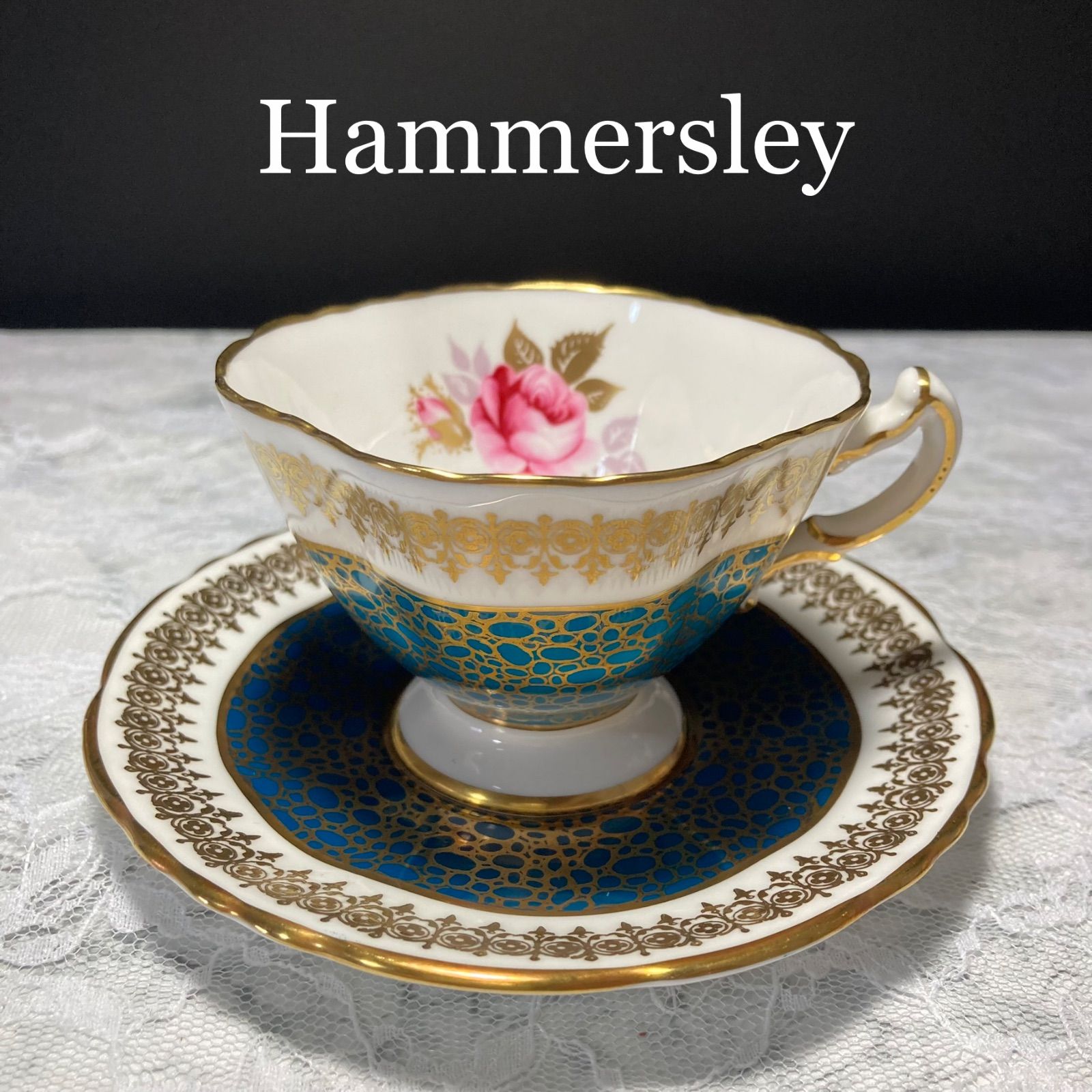 希少】ハマースレイ 金彩 デミタス カップ＆ソーサー 1客 - メルカリ