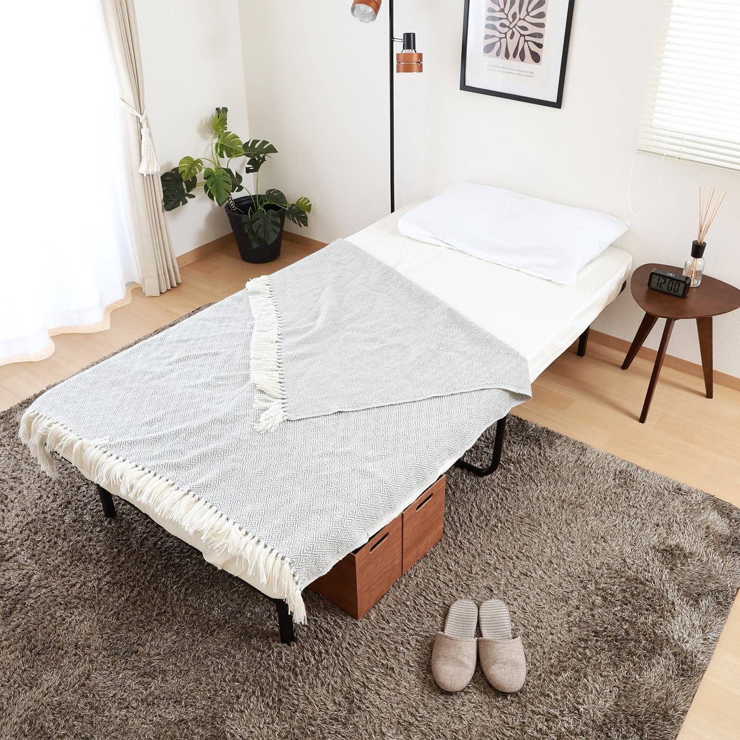 パイプベッド ブラック