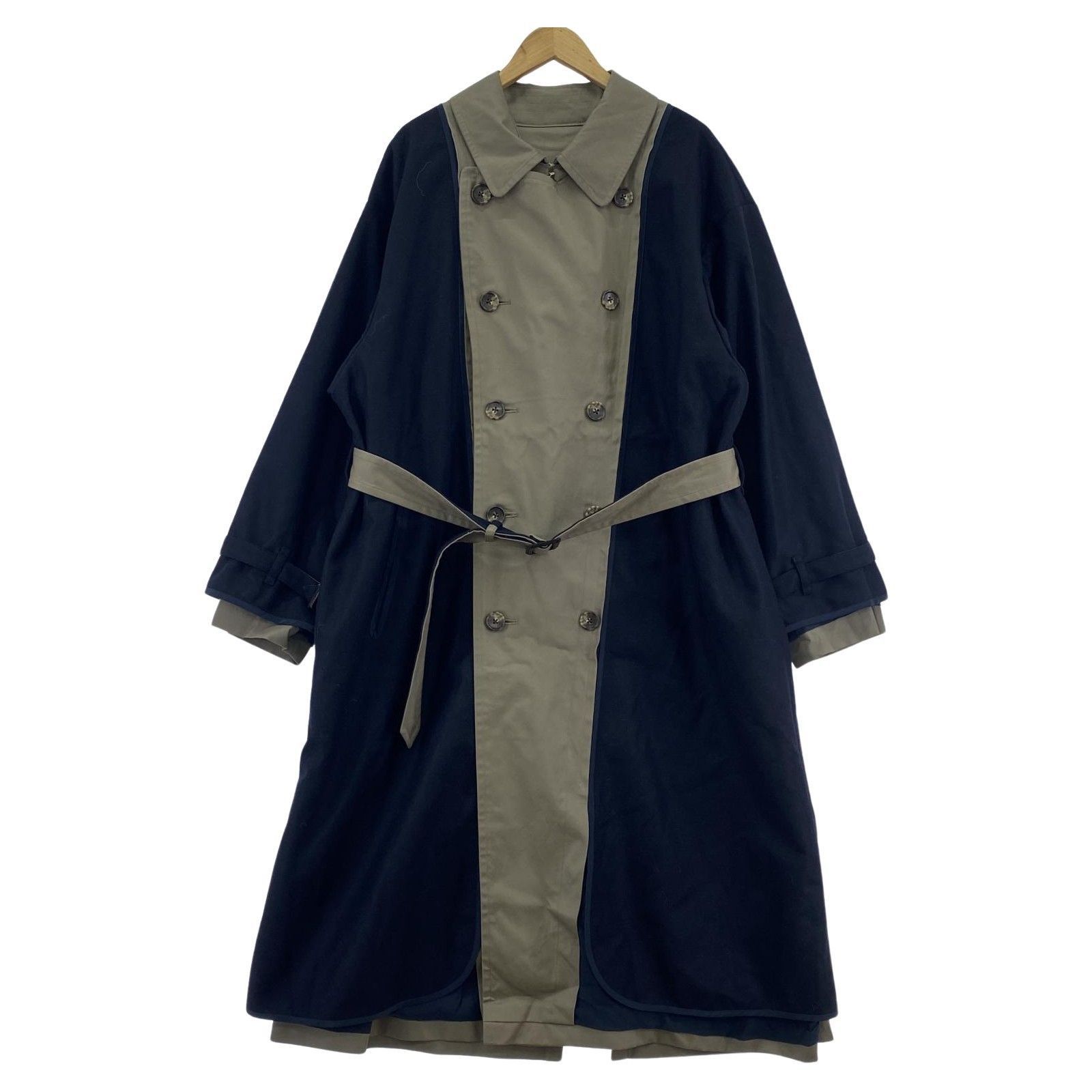 20aw YOKE REVERSIBLE TRANCH COAT yoke 20aw REVERSIBLE TRENCH COAT