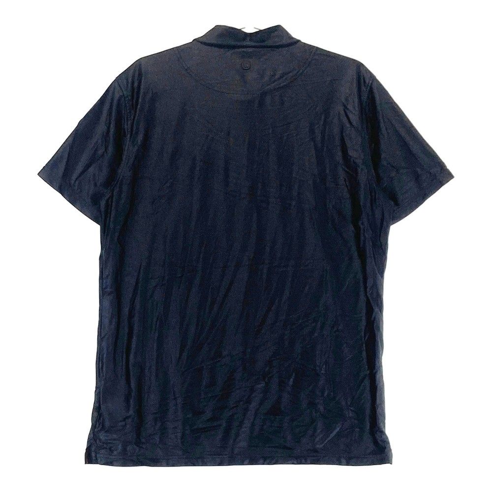 サイズ：L BRIEFING GOLF ブリーフィング 半袖モックネックTシャツ