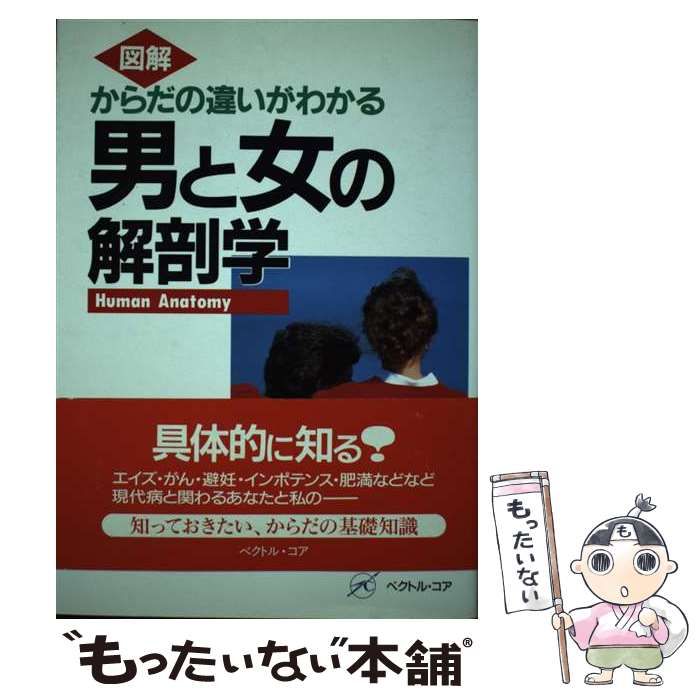 【中古】 男と女の解剖学 からだの違いがわかる 図解 / 神保勝一 / ベクトル・コア