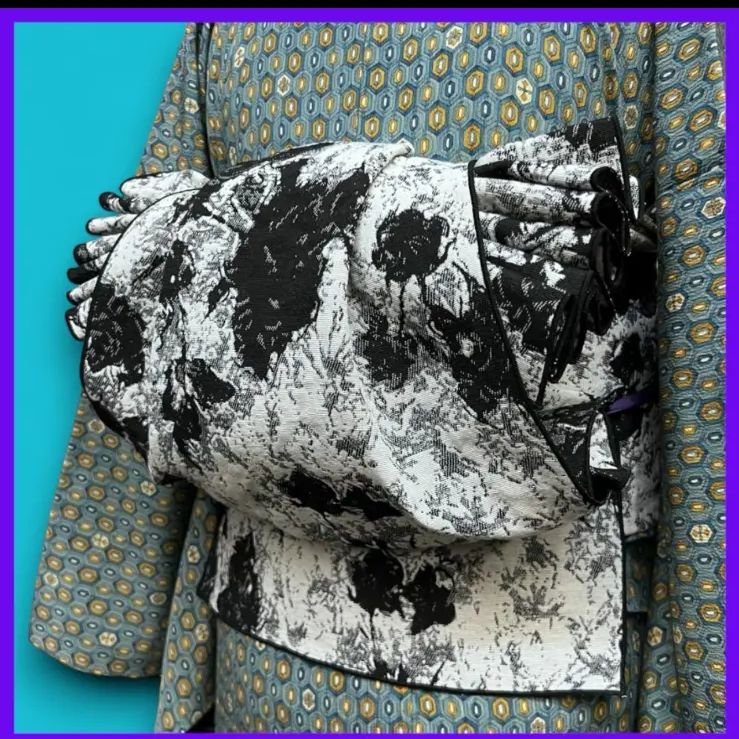 ✨三日月とうさぎ✨a0413☆ 大人兵児帯 ☆SHOPフォローで300円オフ