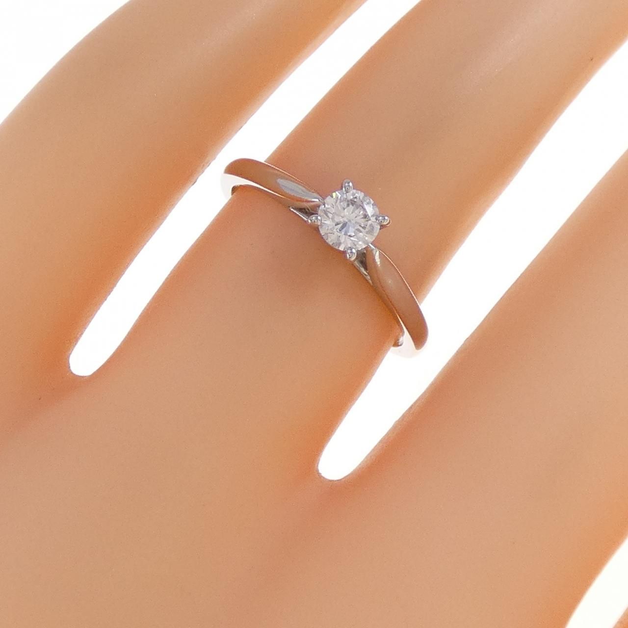 カルティエ 1895 ソリテール リング 0.23CT E VS1 - メルカリ