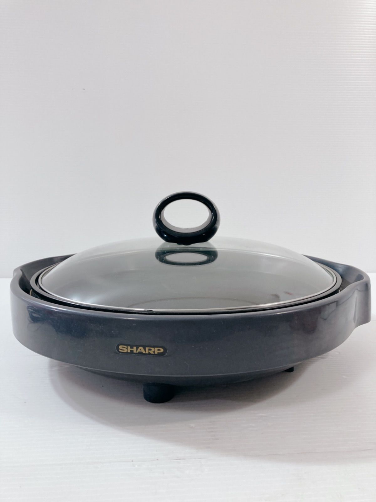 SHARP ホットプレート KX-ZM14-B 蓄熱 ダイヤカット プレート 焼肉