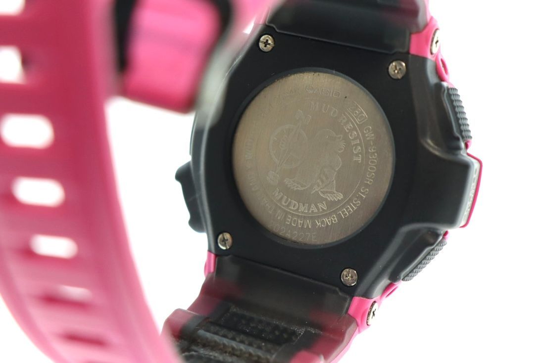 美品 稼働品】CASIO G-SHOCK MUDMAN ピンク (GW-9300) - メルカリ
