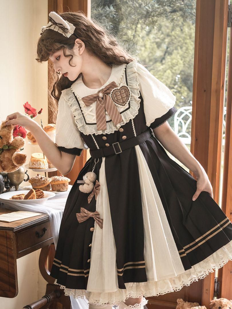 ロリータ ドレス ロリータセット 仮装 オリジナル 洋服 ワンピース 撮影会 舞台 イベント