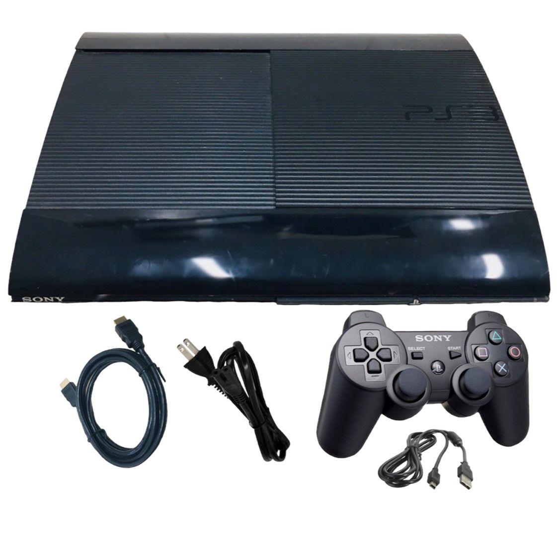 ☆読込OK☆ PS3 本体 250GB すぐ遊べる セット 純正 コントローラー 