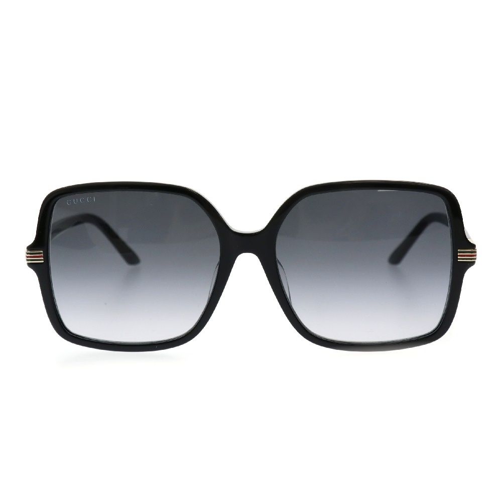 GUCCI (グッチ) スクエアフレーム サングラス 眼鏡 アイウェア ブラック GG1448SA-001