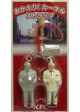 30点セット【早い者勝ち!!】おかえり！カーネルストラップ 中古】ストラップ(キャラクター) カーネル・サンダース おかえり