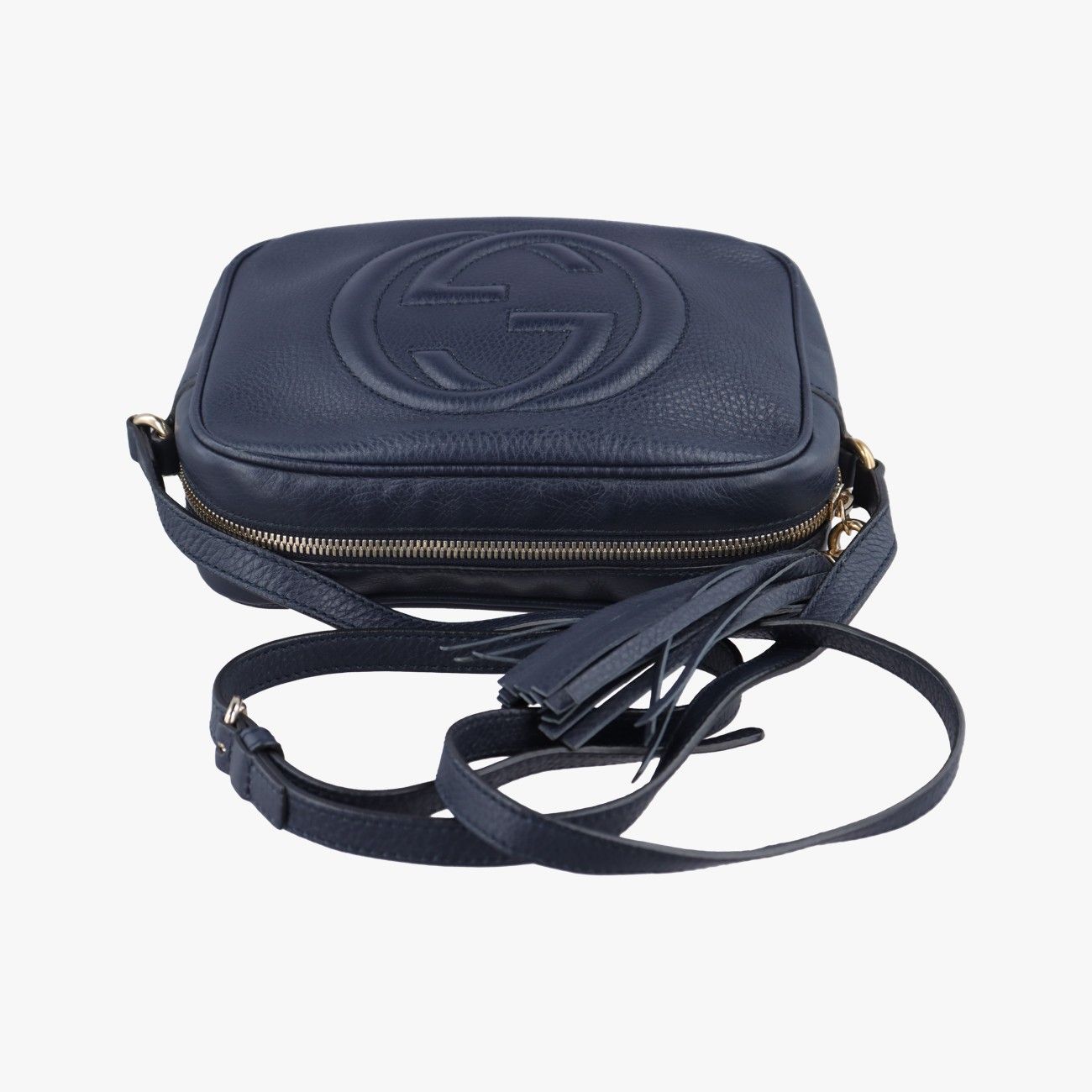 グッチGucciソーホーネイビーレザー308364E017776221