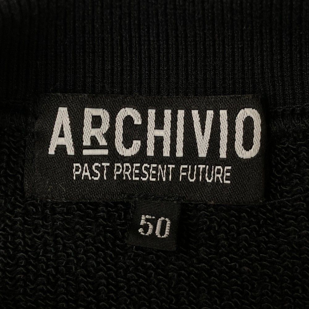 サイズ：50 ARCHIVIO アルチビオ  スウェット  ブラック系 [240101427053] ゴルフウェア メンズ ストスト サイズ：50 ARCHIVIO アルチビオ スウェット ブラック系