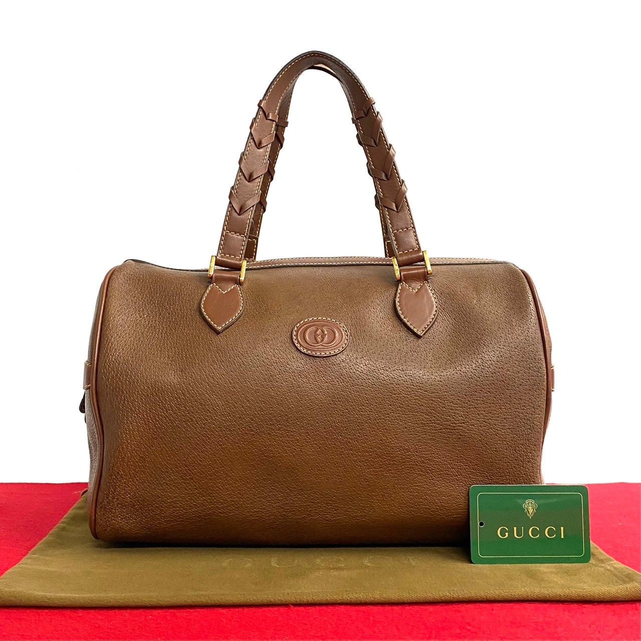 極 美品 レア GUCCI オールドグッチ グッチ ヴィンテージ GG ロゴ 