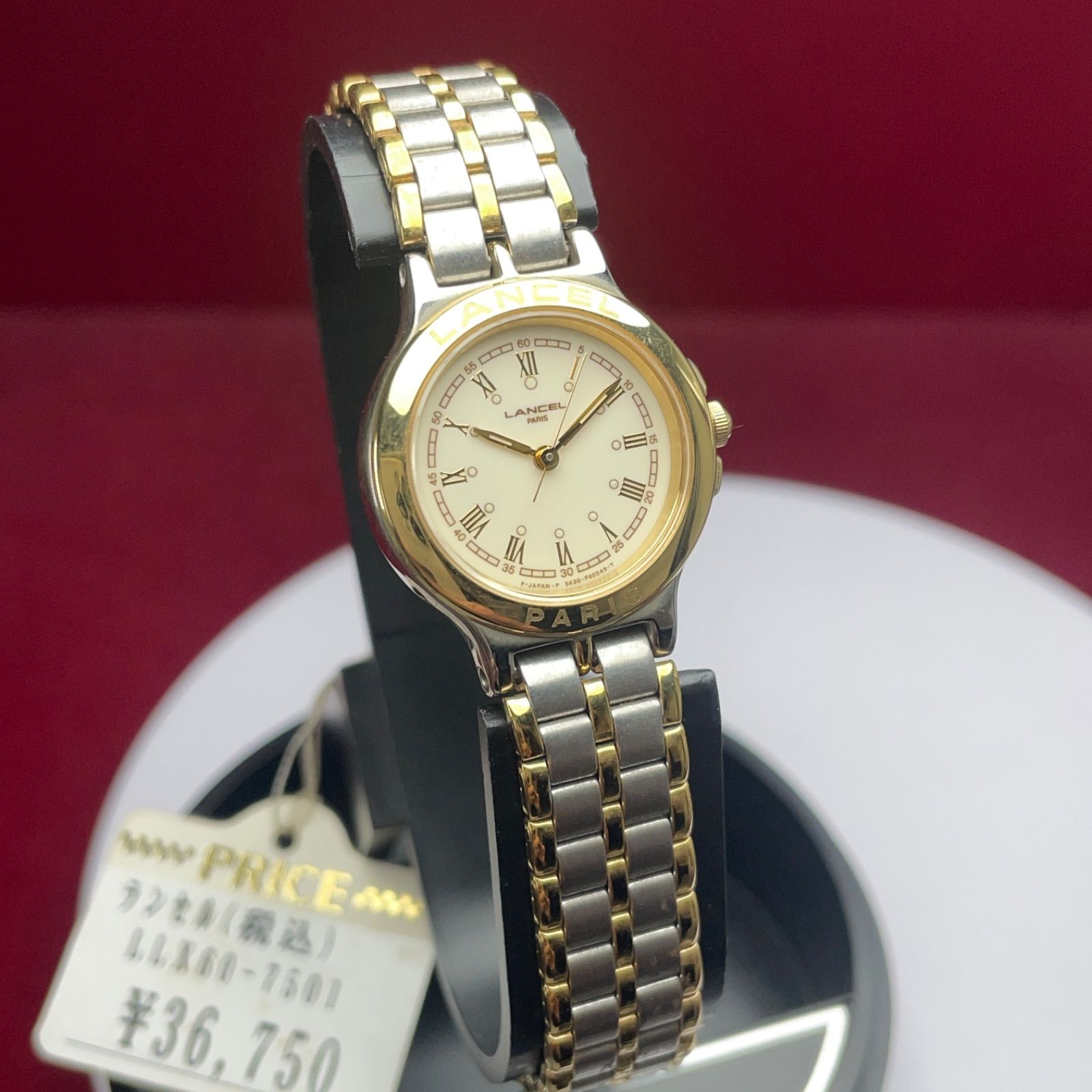 未使用 90s CITIZEN LANCEL QZ 純正ブレス 日本製 腕時計 - メルカリ