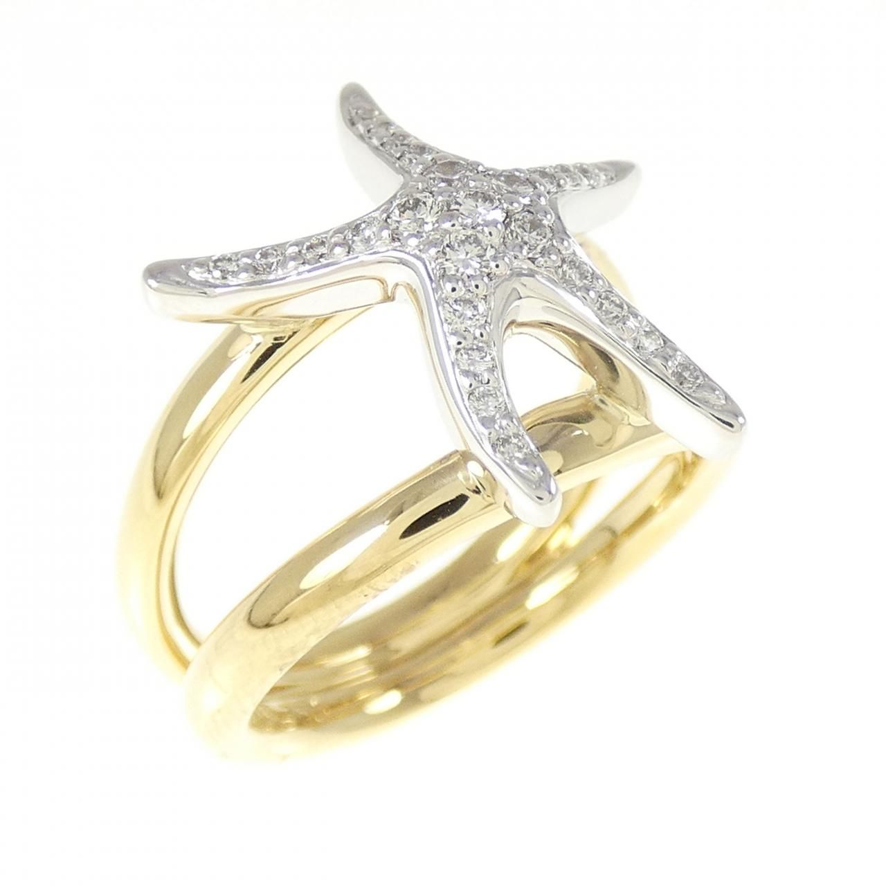 RUGIADA ルジアダ 750YG 18金イエローゴールド K18 露モチーフ