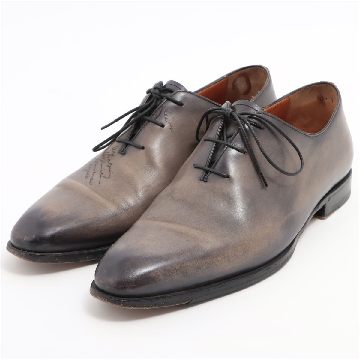 美品 ベルルッティ アレッサンドロ カリグラフィ ビジネス シューズ 8