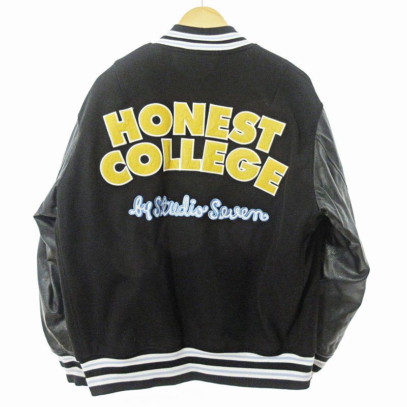 スタジオセブン STUDIO SEVEN HONEST COLLEGE × GU スタジャン スタジオセブン STUDIO SEVEN HONEST COLLEGE × GU スタジャン