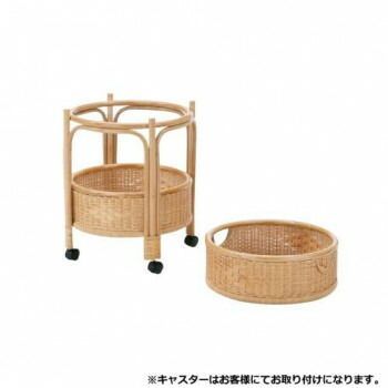 今枝商店 Romantic Rattan 籐ランドリーバスケット K22