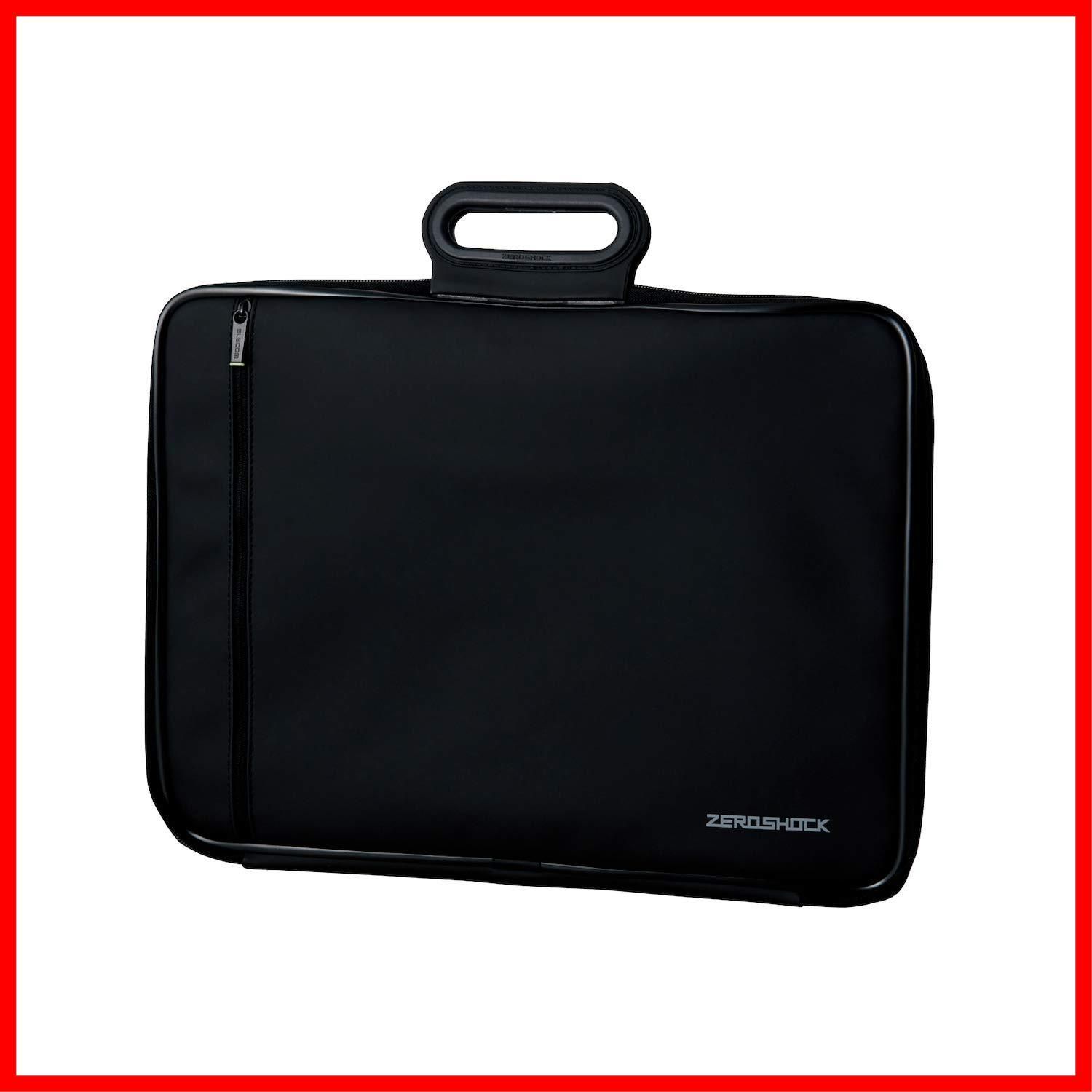 【ラスト1点】ZEROSHOCK 衝撃吸収 ケース 取っ手付 ) 15 pro ブラック macbook ( 15.6インチ ZSB-IBNH15BK PCケース パソコンケース エレコム