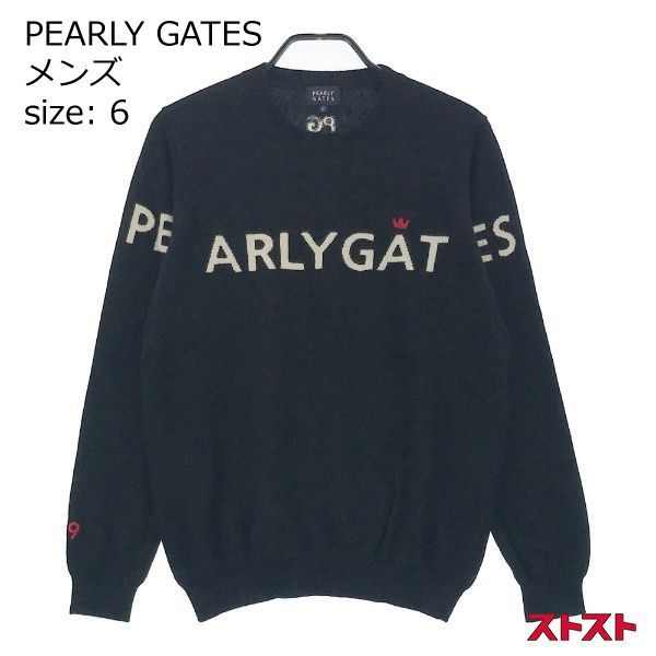PEARLY GATES パーリーゲイツ ニット セーター カシミヤ ブラック系 6 240001953691