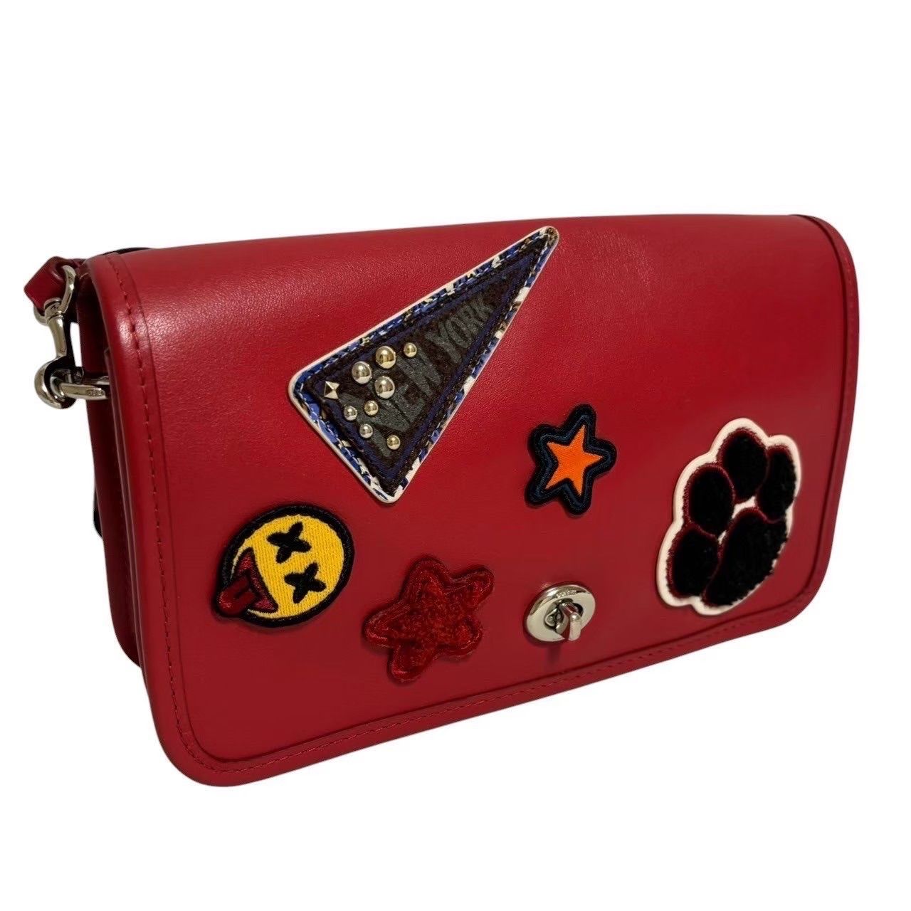 coach コーチ　ボディバック　ショルダーバッグ　赤　メンズ　s96 cj507_qby2t_a0