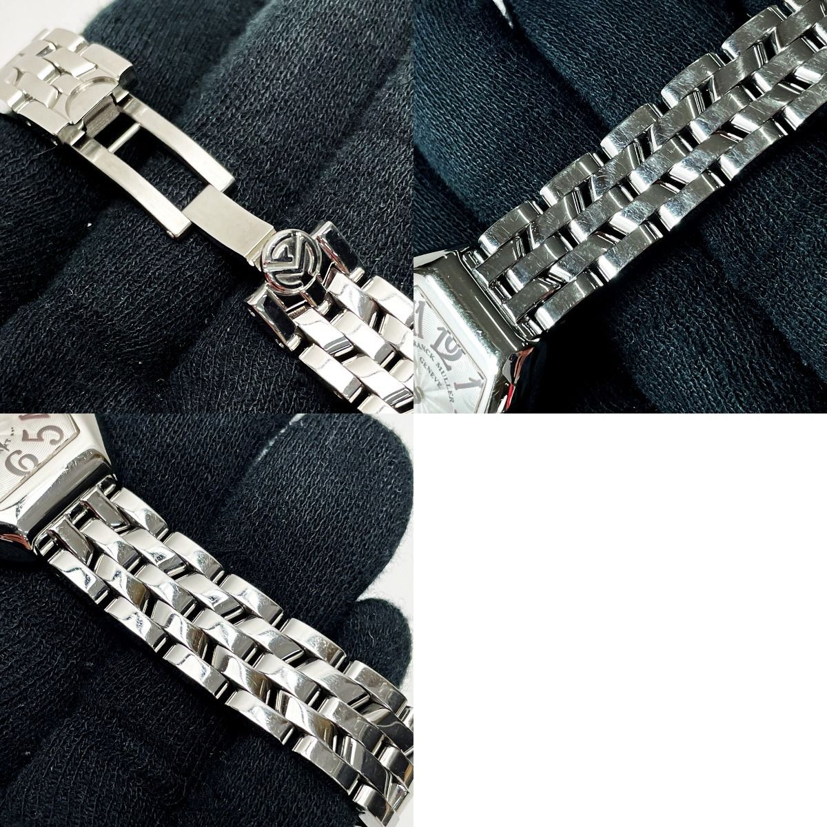 ☆☆FRANCK MULLER Heart to Heart ACIER 5002SQZJA AC シルバー クォーツ 腕時計 箱・保証書有 FRANCK MULLER Heart to Heart ACIER 5002SQZJA AC シルバー クォーツ