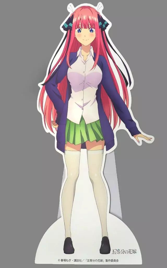 中野二乃 等身大パネル 五等分の花嫁展 MEMORIES 五等分