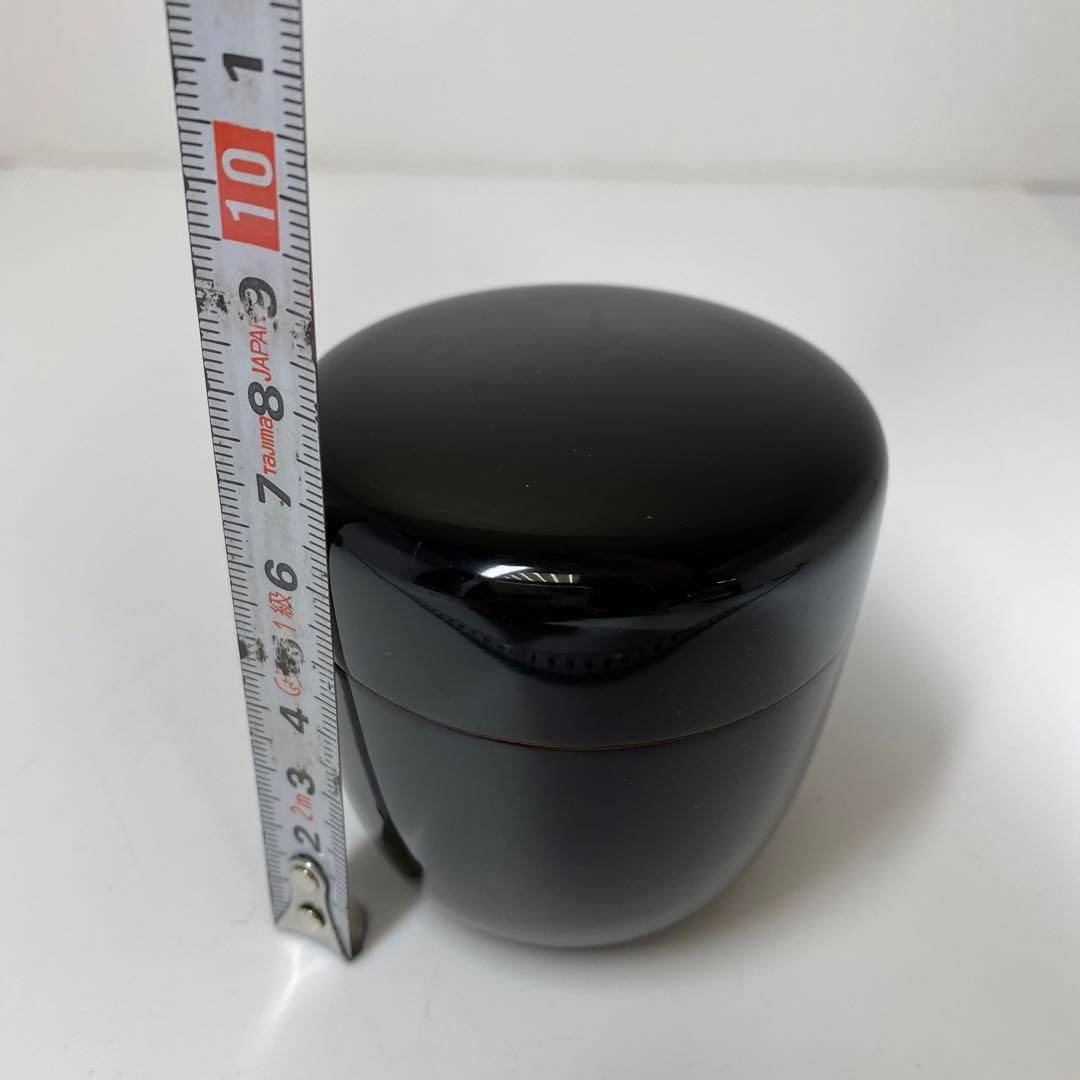 藤野松香作 菊紋 輪島塗 棗 塗師 伝統工芸士 茶道具 漆器 漆芸 藤野