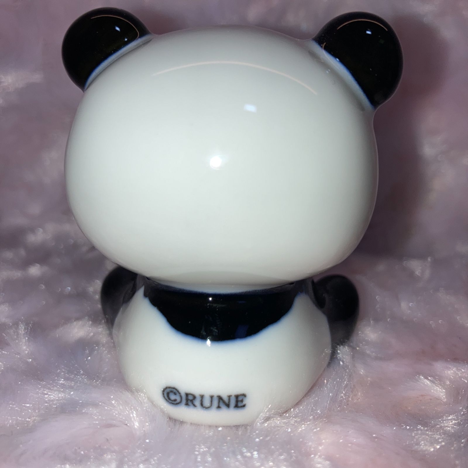 内藤ルネ ルネパンダ 陶器製 可愛い RUNE 人形 雑貨 昭和レトロ