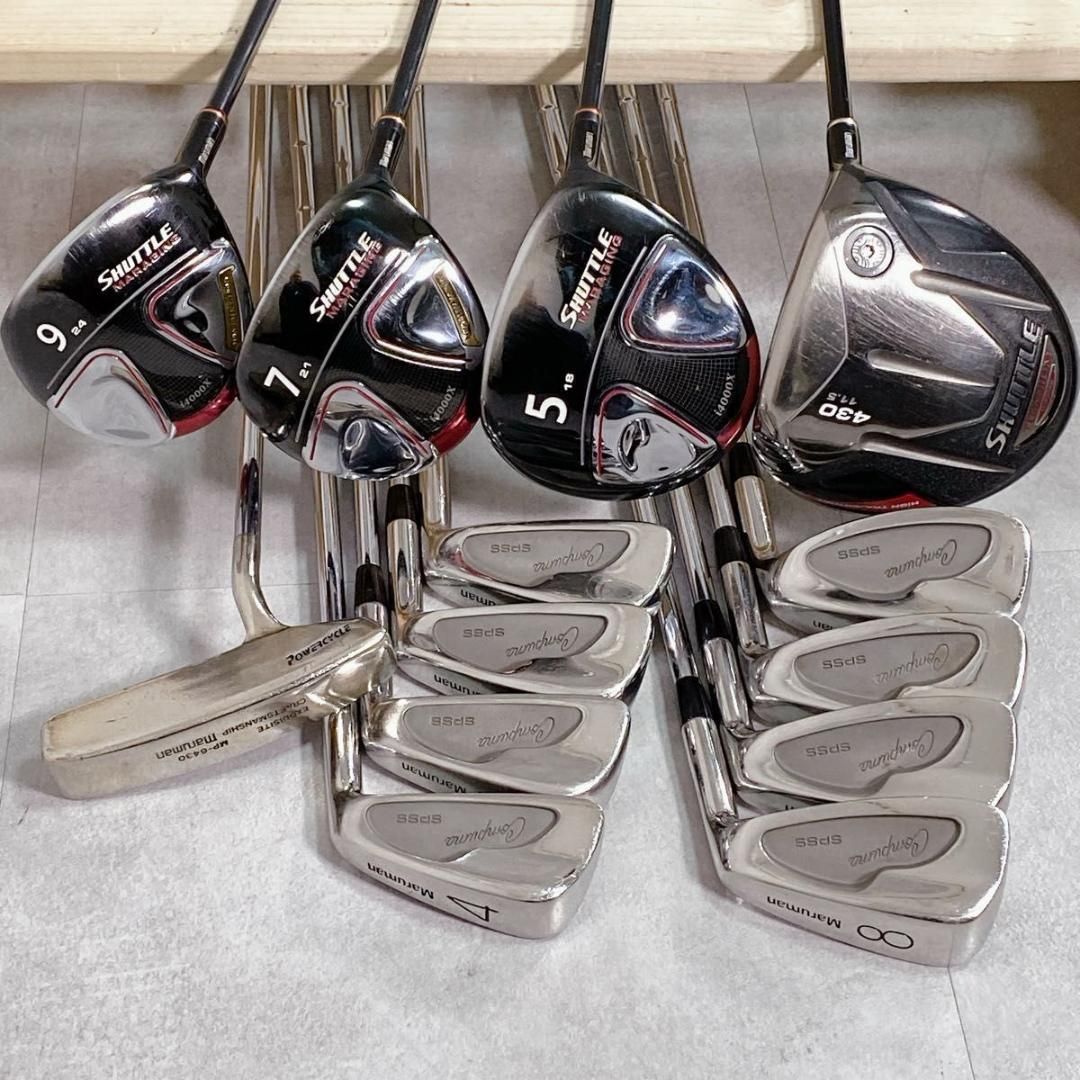 X235 FOURTEEN maruman メンズ ゴルフ クラブセット 14点 Fourteen - X235 FOURTEEN maruman メンズ ゴルフ クラブセット