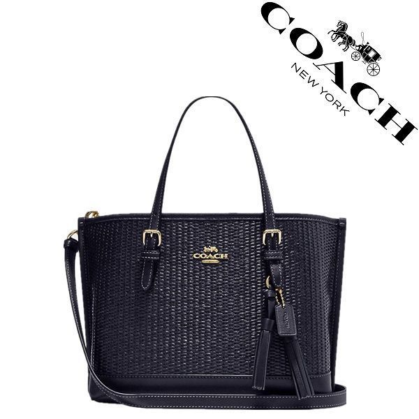 新品 COACH コーチバッグ CH210 IMEFH ストロー モリー トート25 ハンドバッグ ショルダーバッグ トートバッグ アウトレット品  新品未使用 - メルカリ