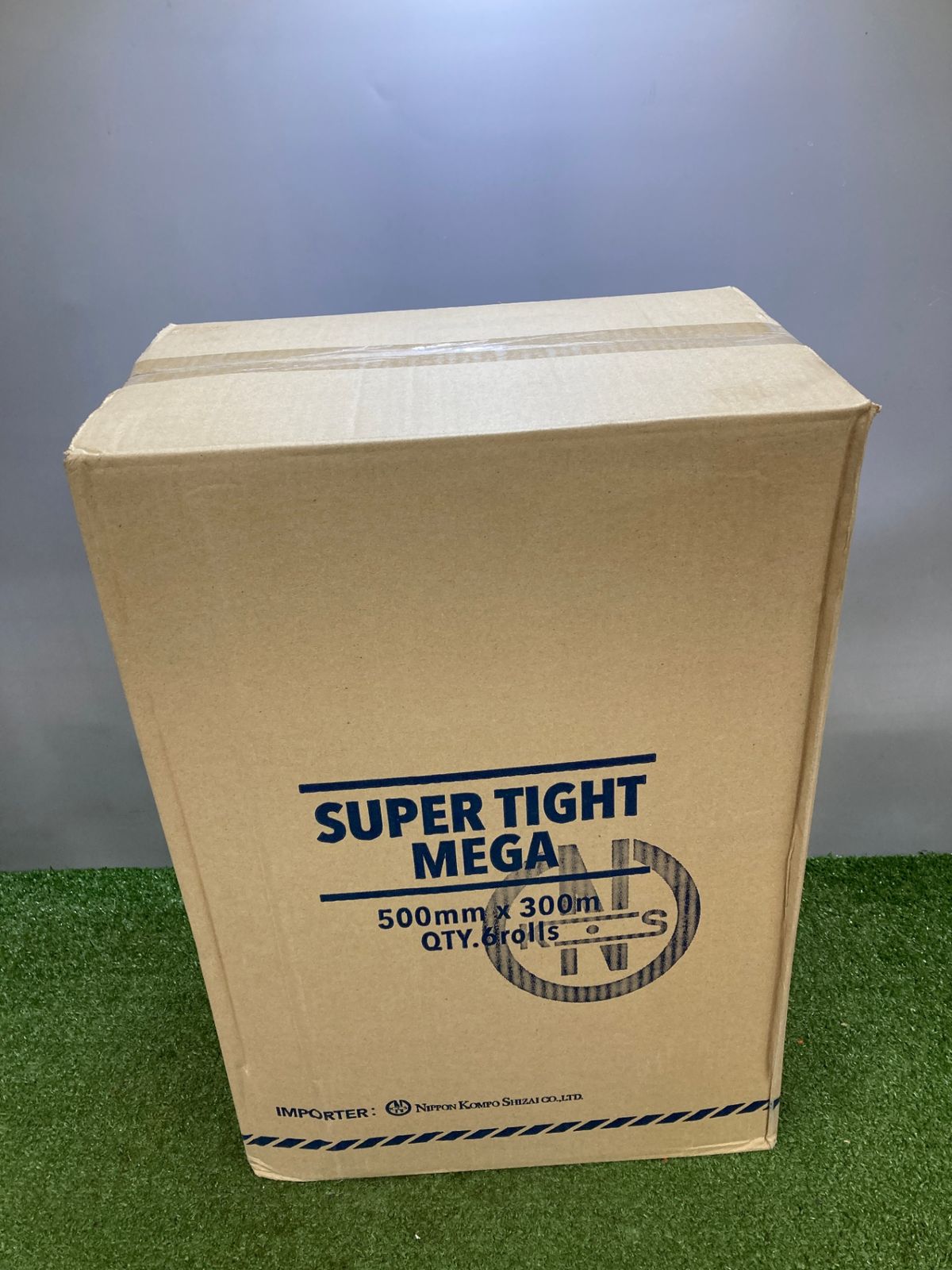 未使用品】【0921】☆日本梱包資材 ストレッチフィルム SUPER TIGHT MEGA 500mm×300m 6rolls  ITHRADUJGM1S - メルカリ