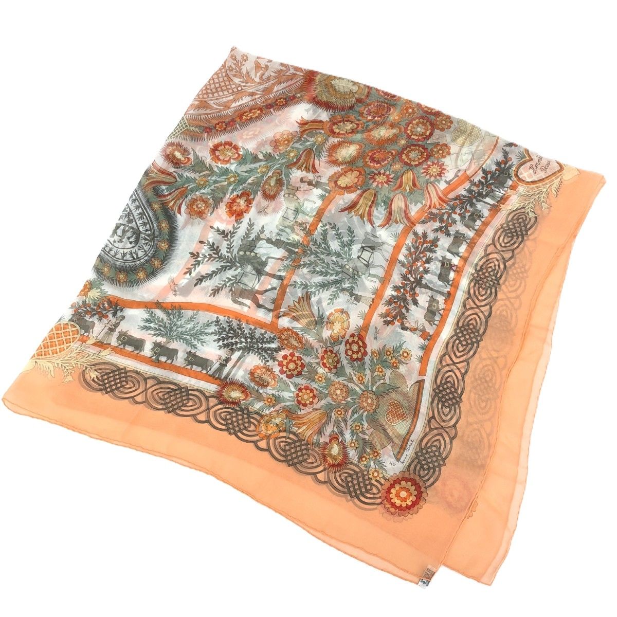 HERMÈS 大判スカーフ 楽天市場】HERMES エルメス Carre 90 Scarf カレ90 スカーフ